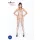 Passion BS034 - Set rete bianco con rose e viticci - S-L
