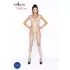 Passion BS034 - Set rete bianco con rose e viticci - S-L