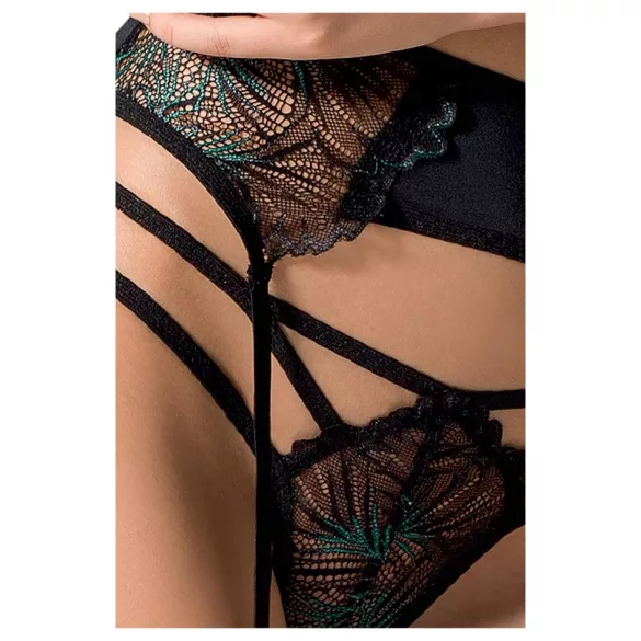 Passion Floris - set intimo donna - nero