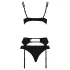 Passion Floris - set intimo donna - nero