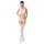 Passion BS047 - completo rete aperto con taglio - bianco - S-L