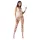 Passion - body rete aperto - bianco - S-L
