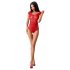 Passion BS064 - body aperto a rete (rosso) - S-L