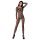 Passion BS077 - body a rete manica lunga (nero) - S-L