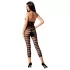 Passion BS081 - tuta capri con collo allacciato - nero - taglia S-L