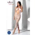 Passion BS081 - tuta capri con collo allacciato - bianco (S-L)