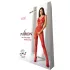 Passion BS085 - body aperto a fantasia mosaico - rosso - taglia S-L
