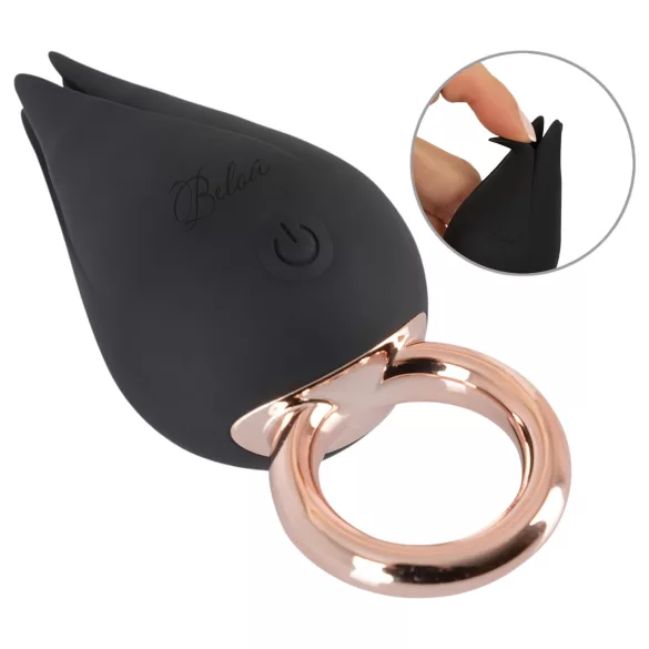 Belou - vibratore da dito - nero