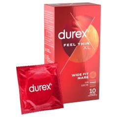   Durex Feel Thin XL - preservativi ultrasottili realistici - 10 pezzi