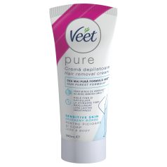   Veet Pure - crema depilatoria gambe e corpo - pelle sensibile - 200ml