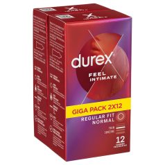   Durex Feel Intimate - preservativi ultrasottili - confezione 2x12 pezzi