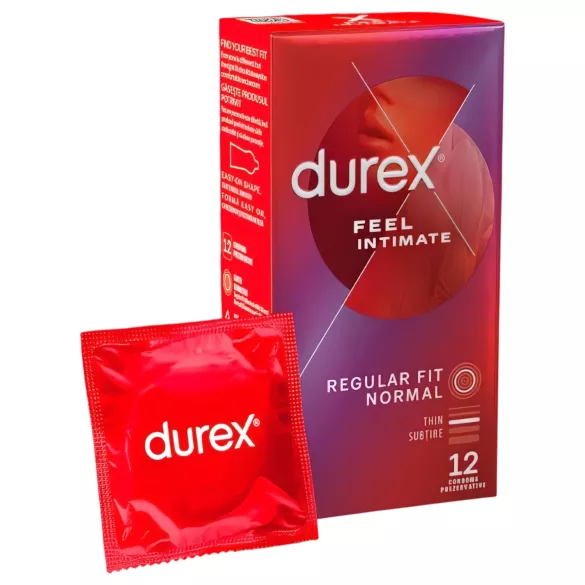 Durex Feel Intimate - preservativi ultrasottili - confezione 2x12 pezzi