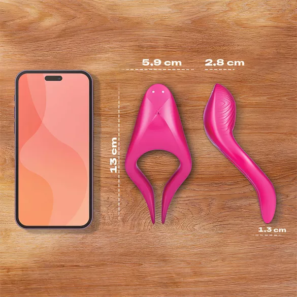 Durex Tease & Ride - vibratore punto intimo - silicone rosa