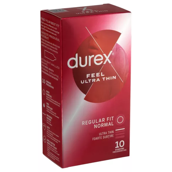 Durex Feel Ultra Thin - preservativo ultrasottile realistico - 2x10 pezzi