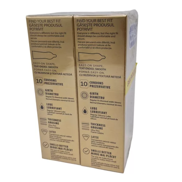 Durex Nude - preservativi ultra sottili (2x10 pz)