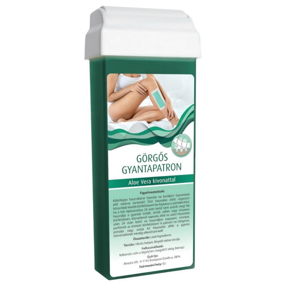 Cartuccia cera rullo largo - aloe vera - 100ml