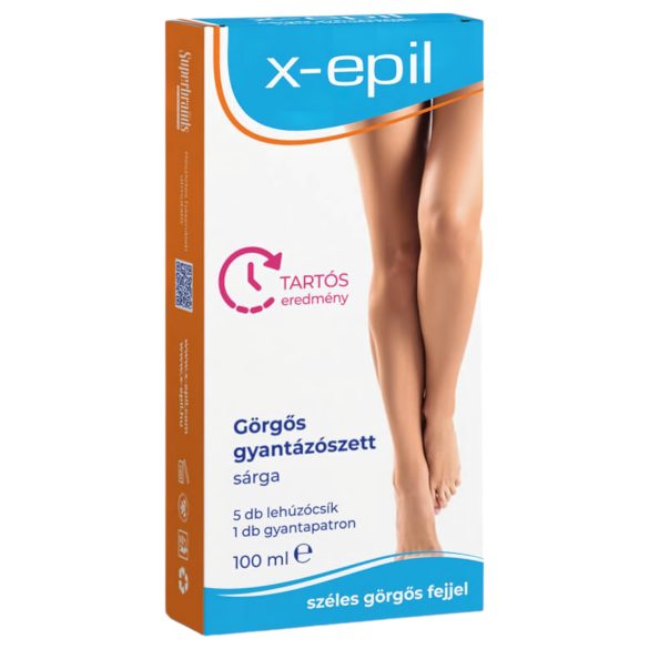 X-Epil - set ceretta roll-on - giallo