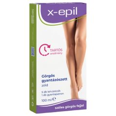 X-Epil - set ceretta roll-on - verde