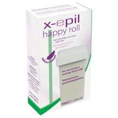 X-Epil Happy Roll - cartuccia cera (50ml) - ipoallergenico
