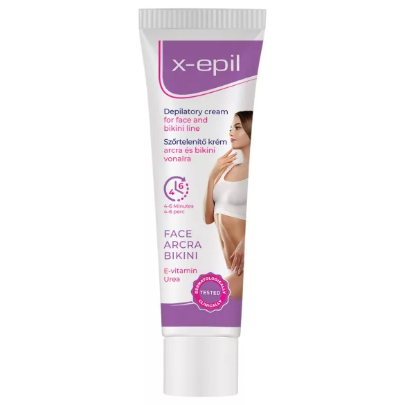 X-Epil - crema depilatoria viso/inguine - 40ml