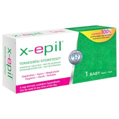 X-Epil - test di gravidanza rapido a striscia - 1 pezzo