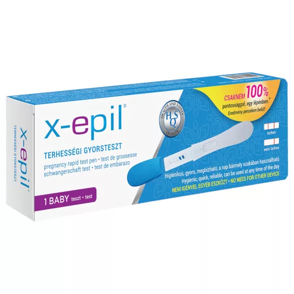 X-Epil - test di gravidanza rapido a penna - 1 pezzo