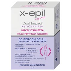   X-Epil Intimo Dual Impact - compresse vaginali doppia azione - 7 pezzi