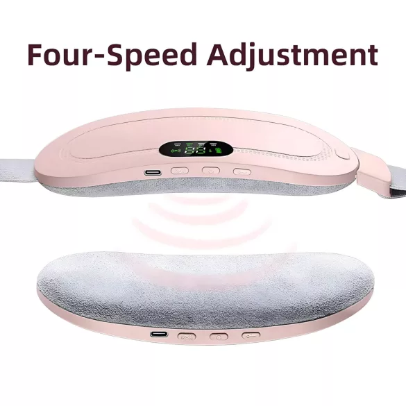 EMS - cintura massaggiante mestruale ricaricabile - rosa