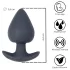 Desirel Obsidian - Vibratore anale controllato tramite app (nero)