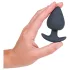 Desirel Obsidian - Vibratore anale controllato tramite app (nero)