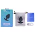 Desirel Obsidian - Vibratore anale controllato tramite app (nero)