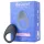 Desirel Halo - anello fallico vibrante intelligente - silicone nero