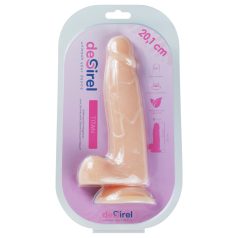Desirel Titan - Realistico Dildo con Testicoli (Naturale)