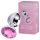 Desirel Pink Jewel S - plug anale (argento-rosa)