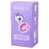 Desirel - plug anale gioiello rosa L - argento/rosa