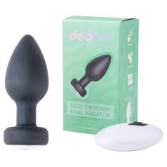   Desirel Easy Obsidian - vibratore anale a batteria e radio (nero)