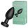 Desirel Easy Obsidian - vibratore anale ricaricabile con radio (nero)