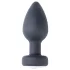Desirel Easy Obsidian - vibratore anale wireless ricaricabile - nero