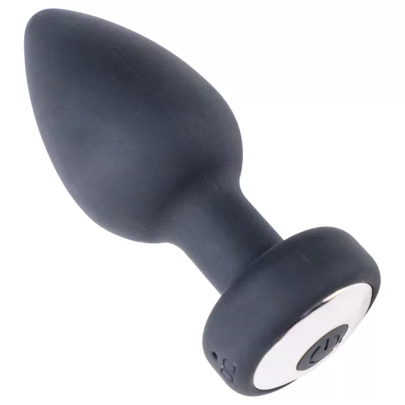 Desirel Easy Obsidian - vibratore anale wireless ricaricabile - nero