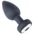 Desirel Easy Obsidian - vibratore anale wireless ricaricabile - nero