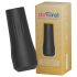 Desirel True Touch - vagina realistica vibrante (naturale-nera)