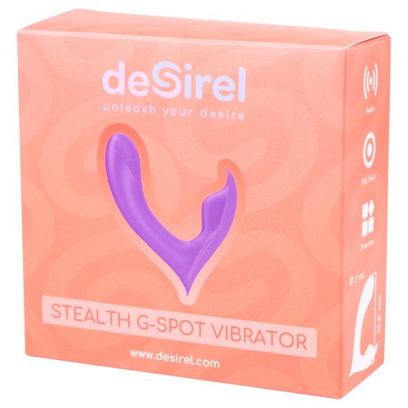 Desirel Insider - Vibratore punto G e prostata - silicone viola
