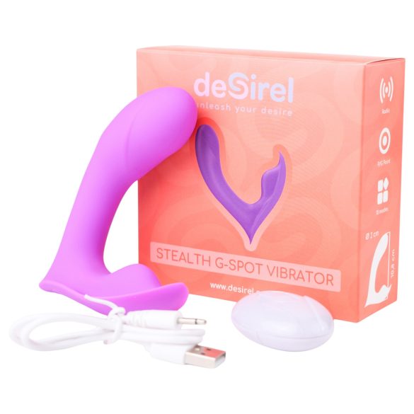 Desirel Insider - Vibratore punto G e prostata - silicone viola