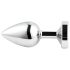 Desirel GlowPlug - plug anale luminoso - piccolo (argento)