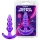Desirel - plug anale a sfere - silicone viola