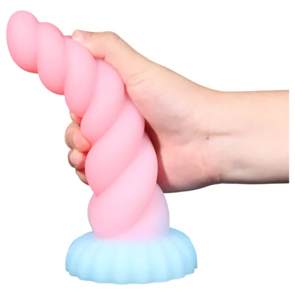 OgazR - dildo unicorno luminoso - 22cm arcobaleno