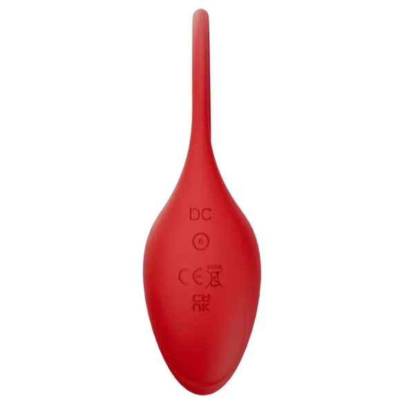 Funny Me - vibratore a forma di ovetto con controllo via app (rosso)