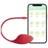 Funny Me - vibratore a forma di ovetto con controllo via app (rosso)