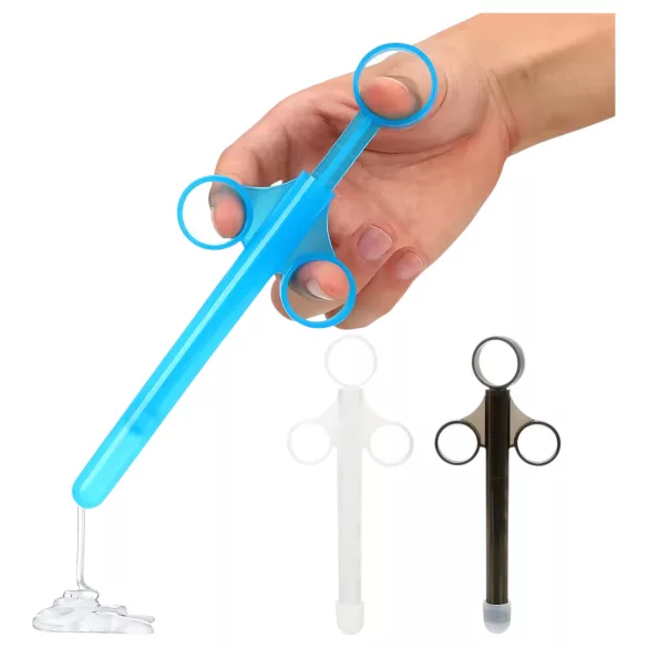 Siringa dosatrice lubrificante - plastica bianca