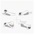 Magic Pillow - Cuscino in Memory Foam con Supporto per Dildo (grigio)